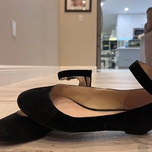 Black Ballet Shoes Size 8